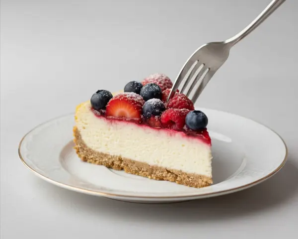 Cheesecake Fit de Frutos Rojos